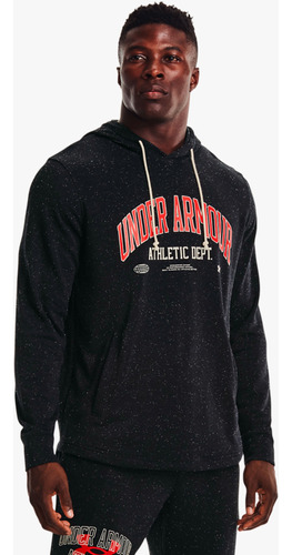 Polera Under Armour Rival Terry Athletic Department Black