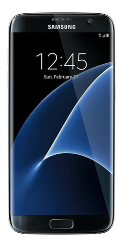 Celular Samsung Galaxy S7 Edge 32gb Negro Pantalla Fantasma 