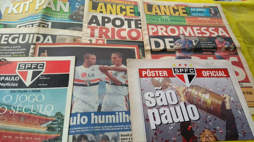 São Paulo Futebol Clube Poster Gigante Jornal Revista Oferta