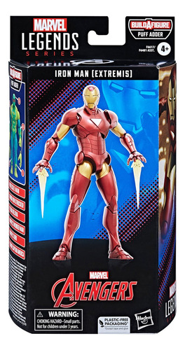 Iron Man  Extremis  (puff Adder Baf), Marvel Legends
