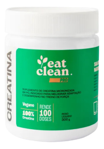 Creatina Vegana Eat Clean 300g