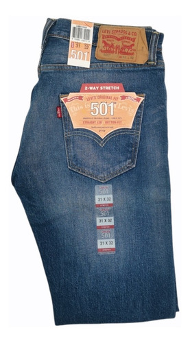 Pantalon Levi's 501 Original Fit Jeans Para Hombre Lm5010004