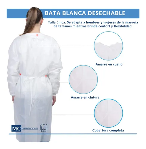 Mercado libre batas quirurgicas desechables hotsell