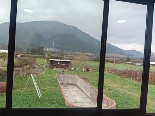 Venta De Parcela Con Casa, Piscina Y Producción Frutal Mol