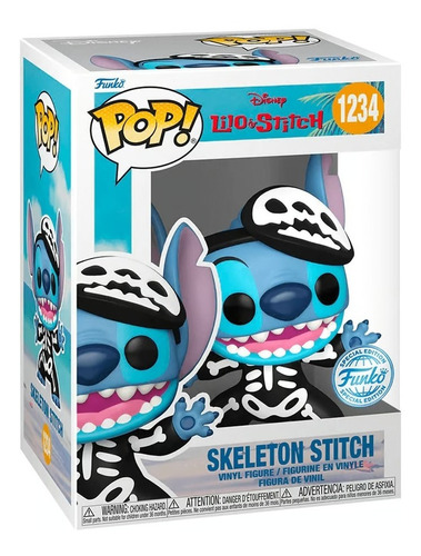 Funko Pop! Lilo Y Stitch - Skeleton Stitch #1234 Special Edi