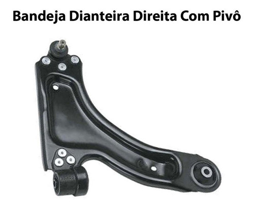 Bandeja Dianteira Direita Inferior Gm Montana Ano 03 Ate 11