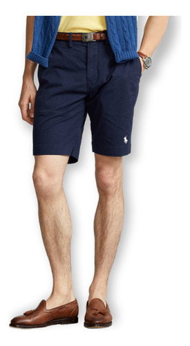 Pantalón Corto Polo Short Bermuda Tipo Chinos Algodón