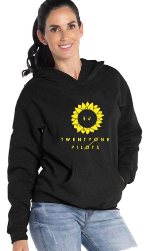 Sudadera Twenty One Pilots  Girasol Para Dama