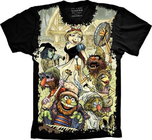 Camiseta Plus Size Muppets