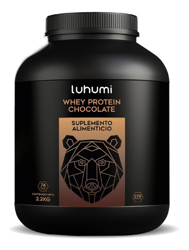 Suplemento Whey Protein Suero De Leche Luhumi Chocolate 5lb