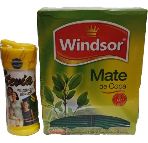 Combo: Mate De Coca Windsor  + Stevia