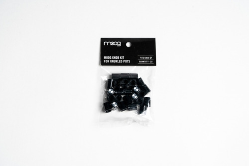 Imagen 2 de 9 de Moog Knob Kit X25 Caps Perillas Audiotecna Eurorack