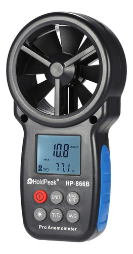 S Mini Anemometer Digital Lcd Holdpeak Hp-866b F