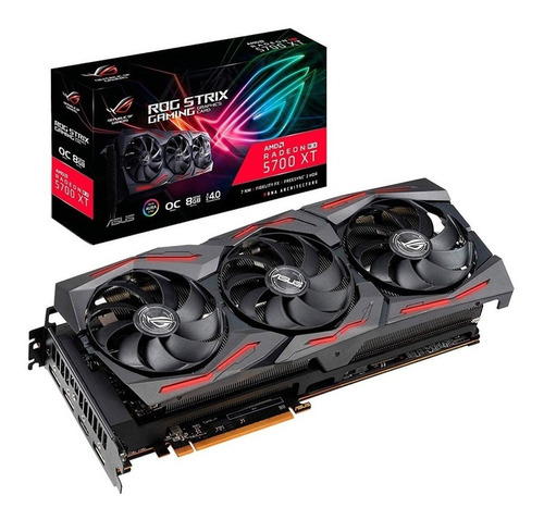 Placa Video Amd Asus Rx 5700 Xt 8gb Rog Strix Oc