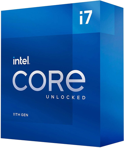 Cpu Intel Core I7-11700k, 8 Cores, 5.0 Ghz Unlocked, Lga1200