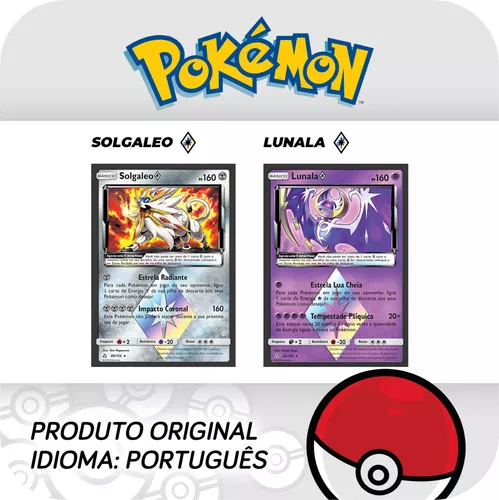 Carta Pokémon Lendário Solgaleo Prisma 89/156 Ultra Prisma