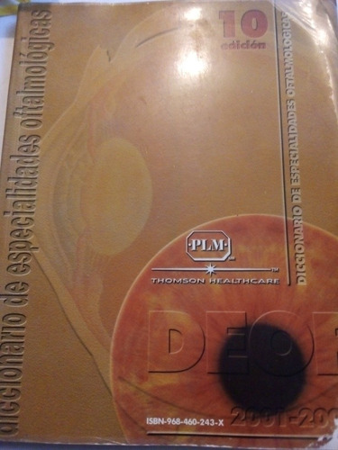 Diccionario De Especialidades Oftalmológicas Plm 2001 2002