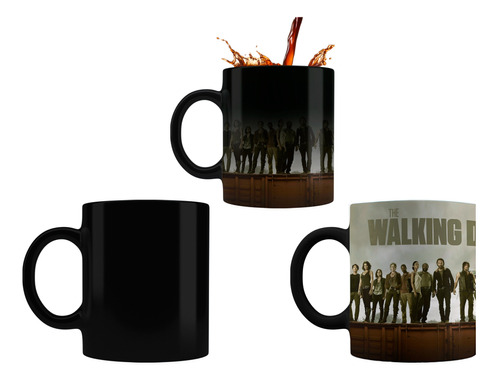 Taza Mágica The Walking Dead Personajes Personalizada