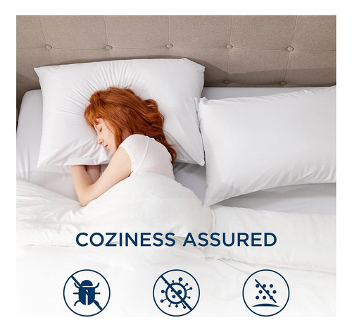 4pcs 50cm*80cm Funda De Almohadas Impermeable Protector