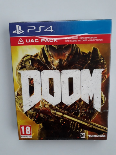 Doom Uac Pack Juego Ps4 Nuevo Y Sellado