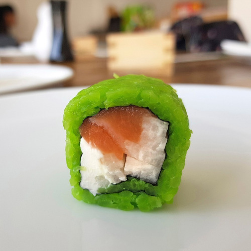 Imagen 4 de 6 de Paquete De Arroz Con 4 Colores Para Sushi 600g Morimoto