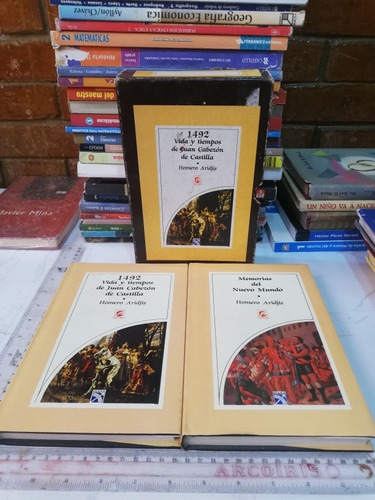 Lote 2 Libros Vida Y Tiempo De Juan Cabezón De Castilla Edic