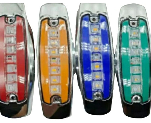 Laterales Led Con Estrobo .camiones.microbus.gandolas