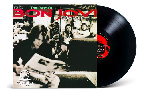 Bon Jovi - The Best Of ( Cross Road ) - Lp Doble Nuevo