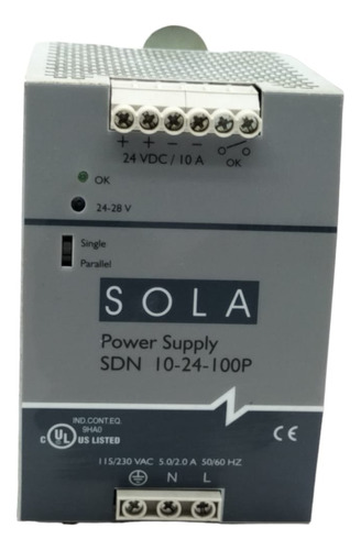 Emerson Sdn 10-24-100p Solahd  Power Supply