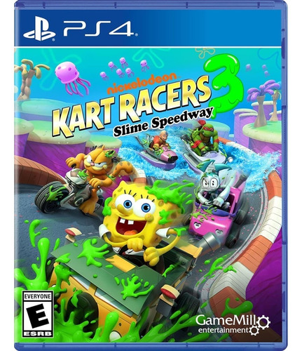 Nickelodeon Kart Racer 3 Para Playstation 4 Físico Nuevo