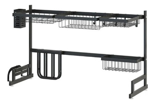 Estante Escurridor Seca Platos Acero Fregadero Vajilla -