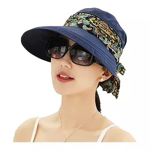 Sombrero Convertible Para El Sol Con Protector De Cuello, Bu