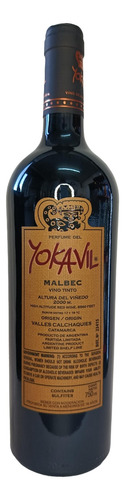 Vino Perfume Del Yokavil Malbec X750ml