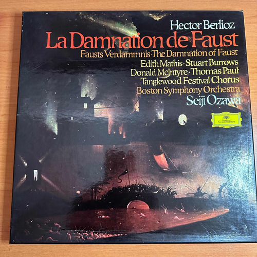 Disco Lp Berlioz La Damnation De Faust Opera
