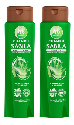 Champú Sábila By Hd Cosmetics