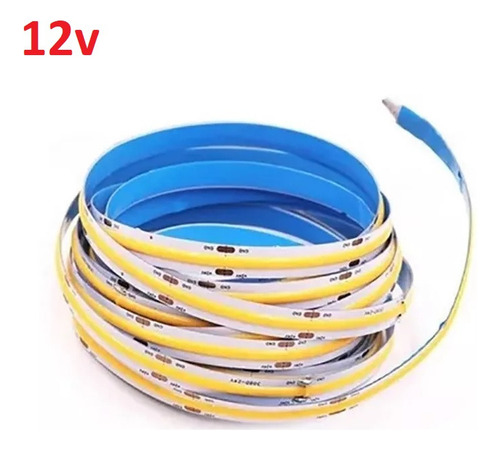 Fita Led Cob 2835 Branco Neutro 4000k 5 M Ip20 Branco-neutro 4000k