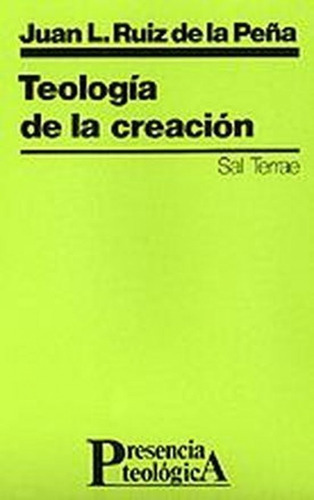 Libro Teología De La Creación