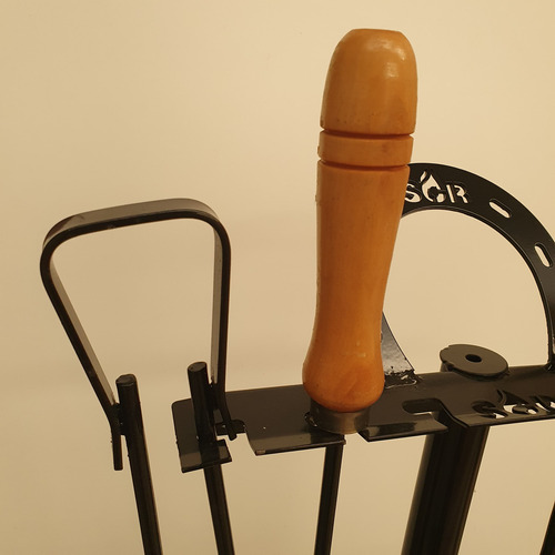 Soporte De Pie Para Utensilios Elementos Asador Hierro