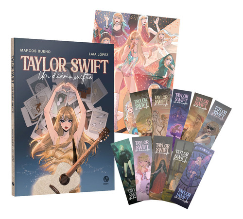 Livro Taylor Swift: Um Diário Swiftie + Brindes