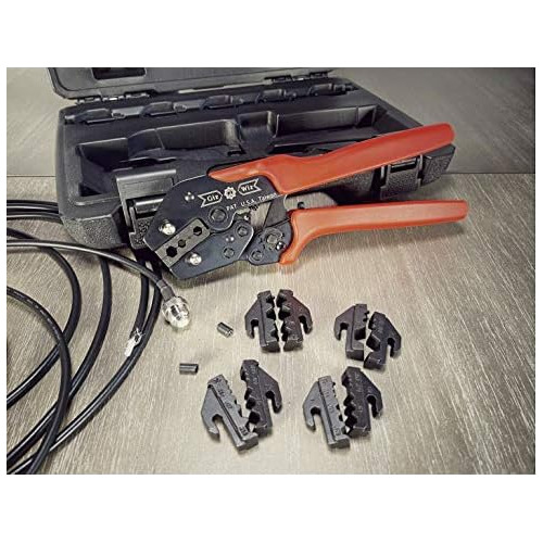 Kit De Herramientas De Engarce Rápido Coaxial De Rf Er...