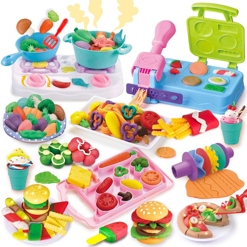 Kitchen Creatiocns Super Chef Suite Playset, Juegos De Plast