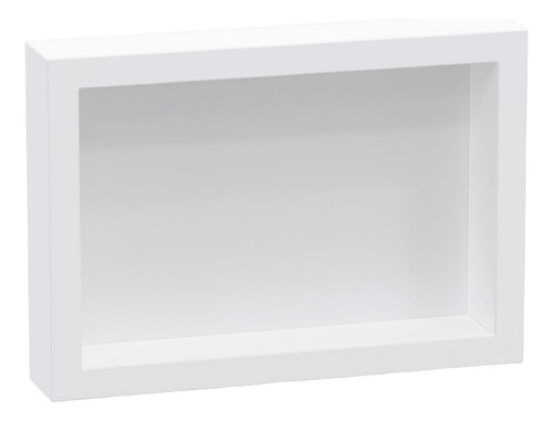 Nicho Flutuante Arquitech-metasul Sobrepor 28x40 Moderno Cor Branco