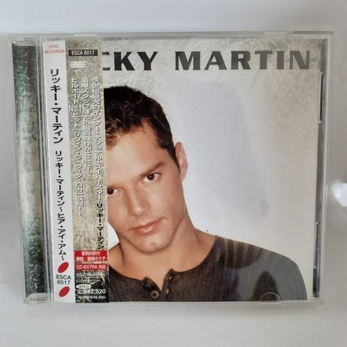 Ricky Martin Homonimo Cd Japones Con Obi Musicovinyl