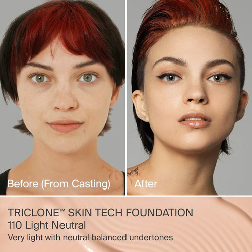 Haus Labs By Lady Gaga Triclone Skin Tech - Maquillaje 30 Ml 110 Light Neutral - Very Light With Neutral Balanced Undertones
