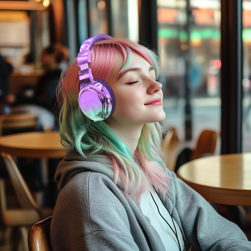 Auriculares Bluetooth Para Niños, Inalámbricos Con Micrófono