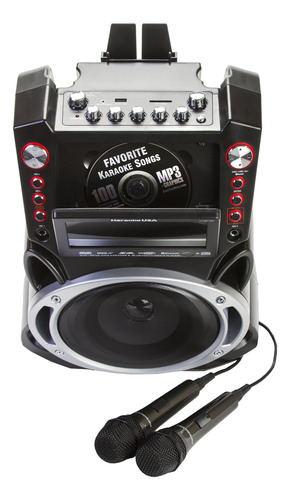 Karaoke System Karaoke Usa Gf845 W/ 2 Microphones 7 Display