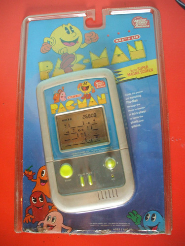 Pac Man Micro Games Of America Lcd Video Game 1990 Rgs