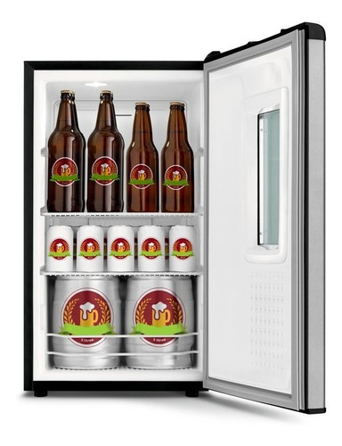 Imagen 6 de 9 de Cava Whirlpool Cervecera Beer Cooler Titanium 82l Wzd12btdim