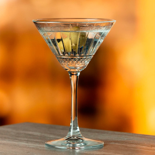 Jogo 4 Taças Dry Martini 220ml Pasabahce Elysia Coquetel