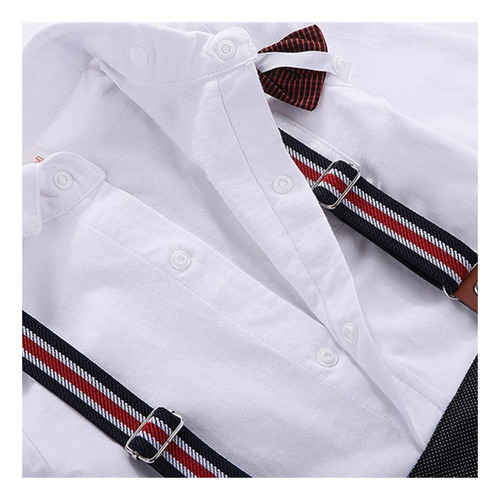 Elegante Conjunto De Fiesta Para Niño Con Pantalón De Camisa